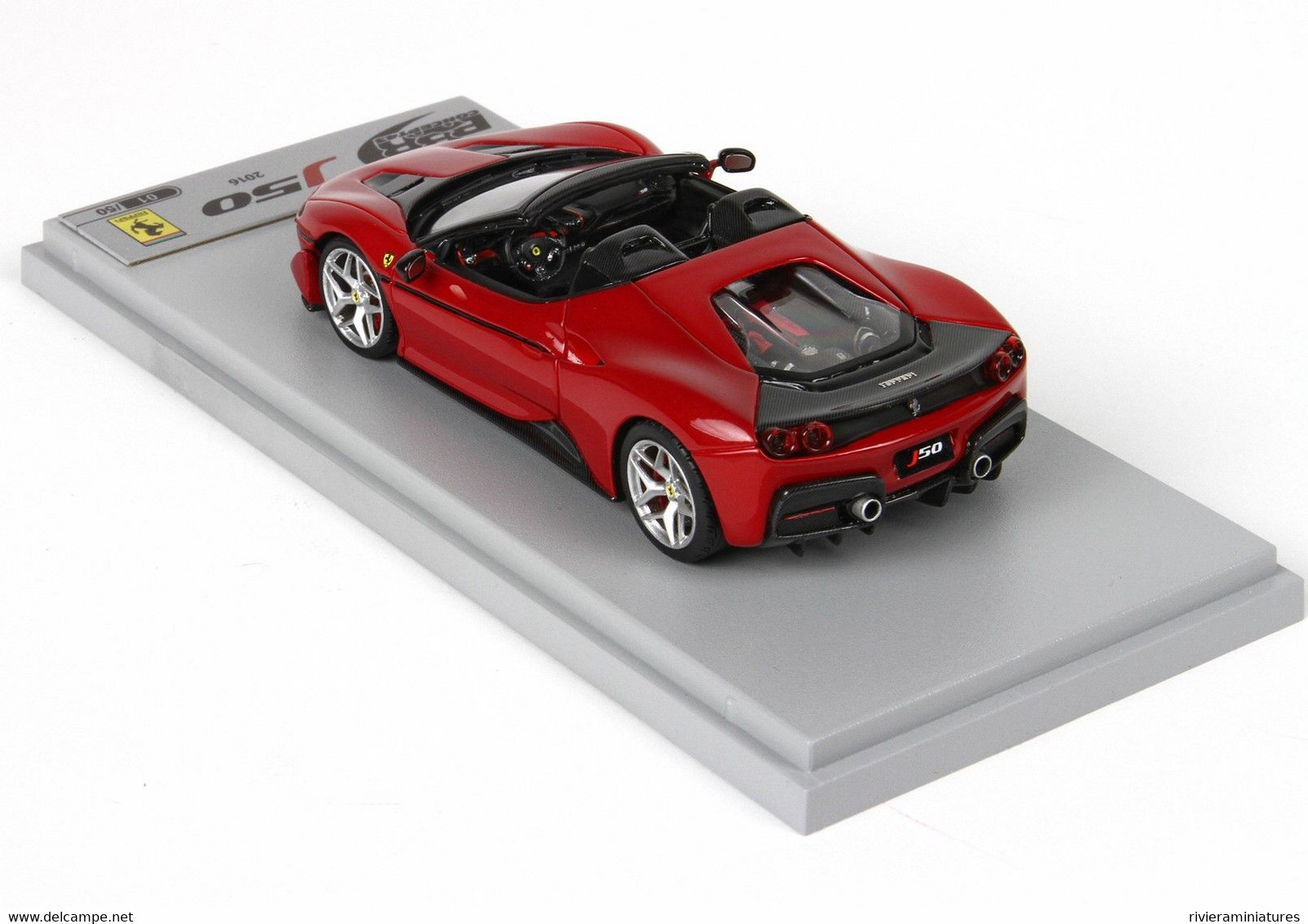 BBR - FERRARI J50 Rosso - BBRC208COF - Spécial Packaging - 1/43 - BBR