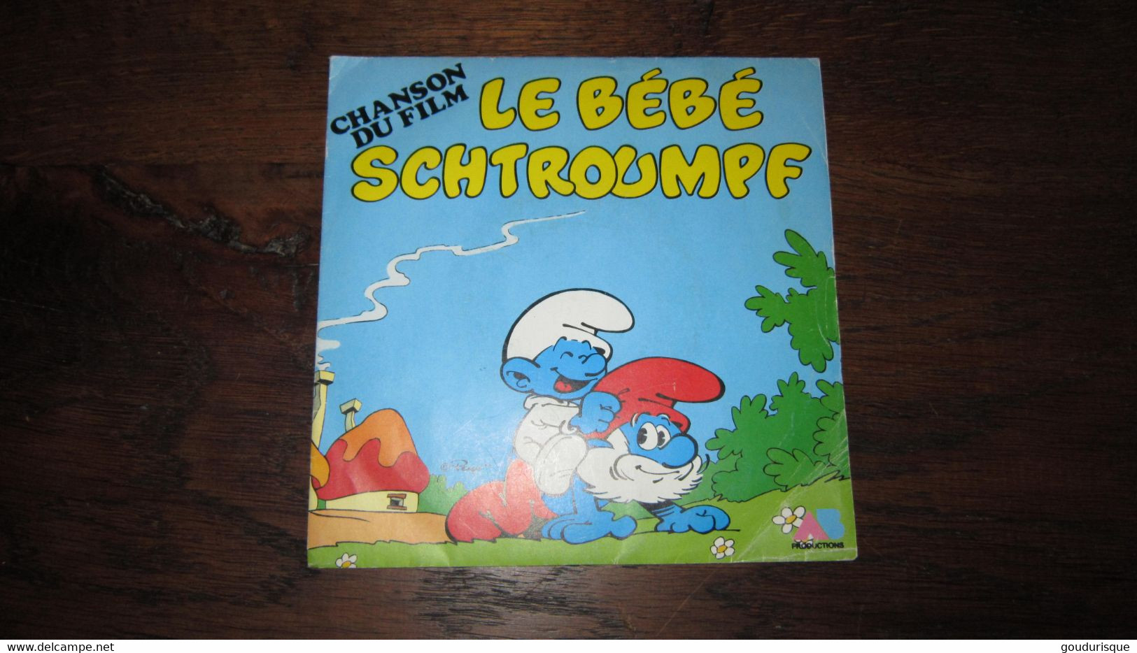 LES SCHTROUMPFS  DISQUE LE BEBE SCHTROUMPF - Schtroumpfs, Les - Los Pitufos