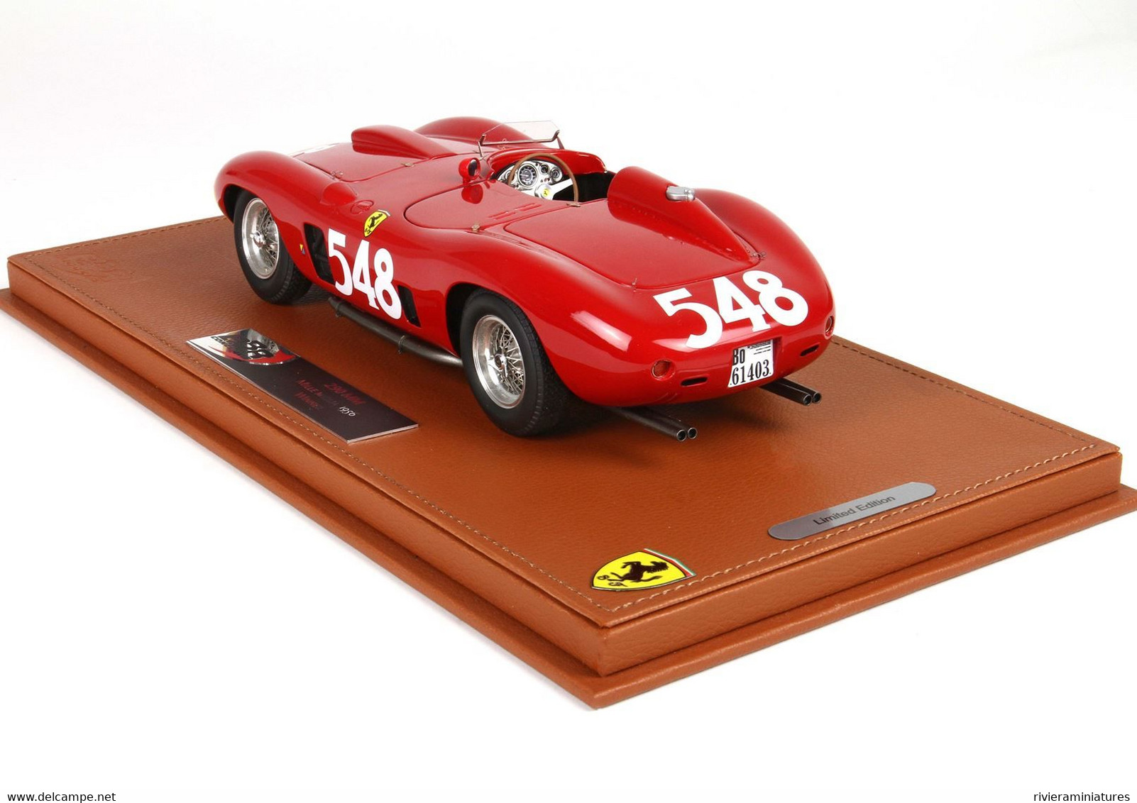 BBR - FERRARI 290 MM - Winner Mille Miglia 1956 - BBRC1818V - 1/18 - Autres & Non Classés