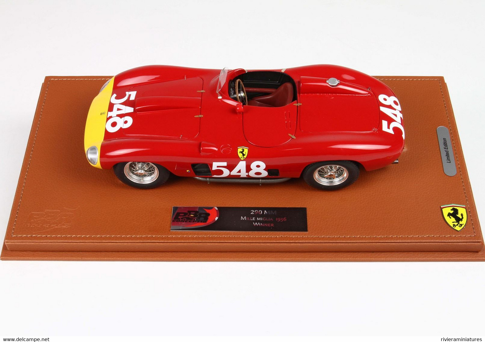 BBR - FERRARI 290 MM - Winner Mille Miglia 1956 - BBRC1818V - 1/18 - Autres & Non Classés