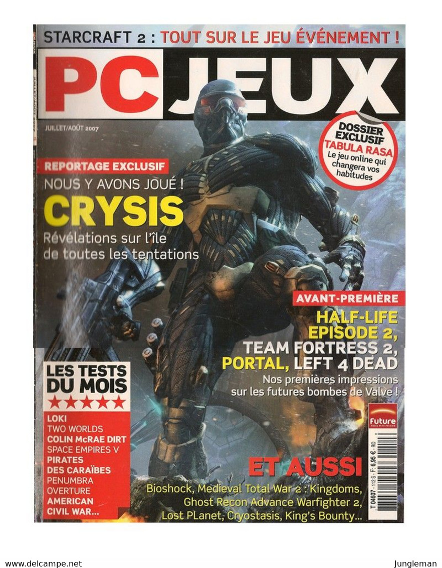 Revue PC Jeux N° 112 De Juillet / Août 2007 - Pas De CD-Rom à L'intérieur. - Informática