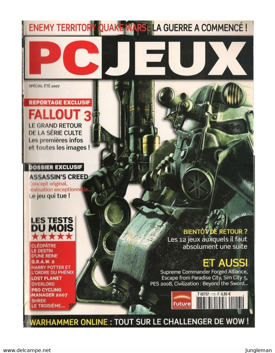 Revue PC Jeux N° 113 Spécial été 2007 - Pas De CD-Rom à L'intérieur. - Informática