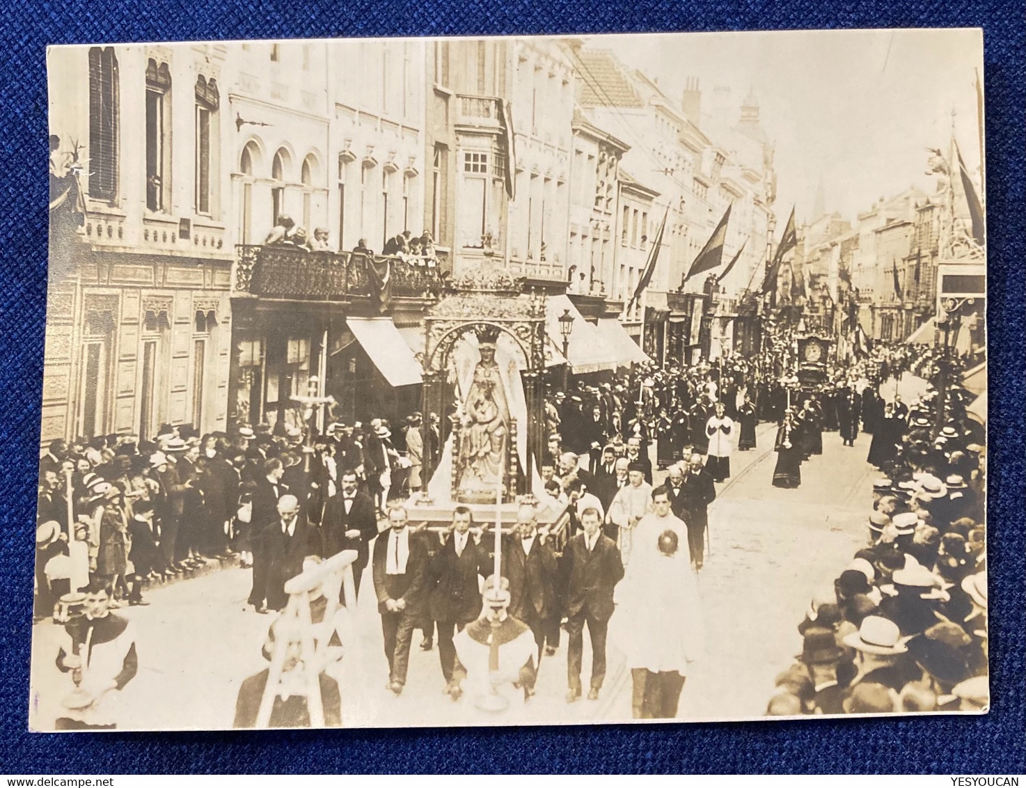 MECHELEN / MALINES: PROCESSION Photo De Presse ~1920 (Belgique ANVERS Foto C.p Religion - Mechelen