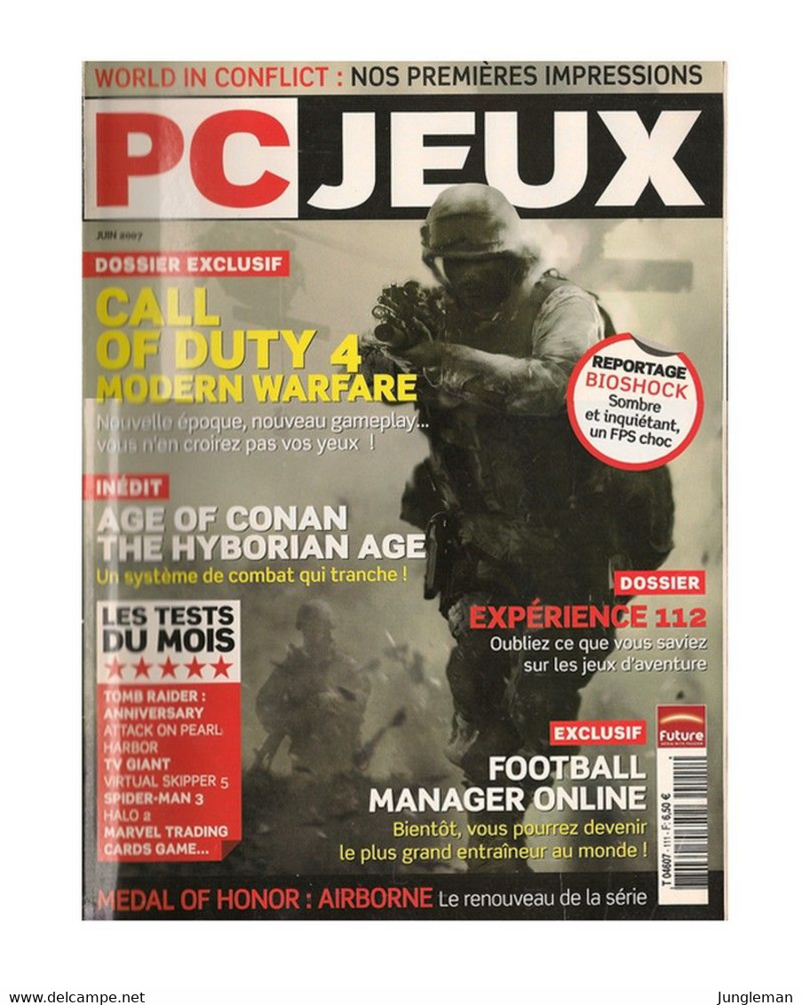 Revue PC Jeux N° 111 De Juin 2007 - Pas De CD-Rom à L'intérieur. - Informática