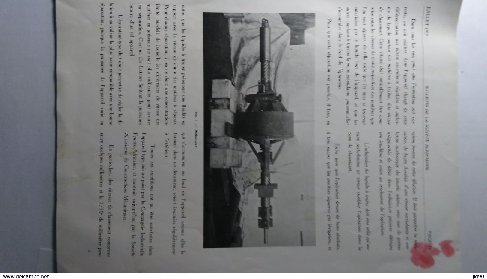 Bulletin de la Société Alsacienne de Constructions Mécaniques Juillet 1933, 64 pages