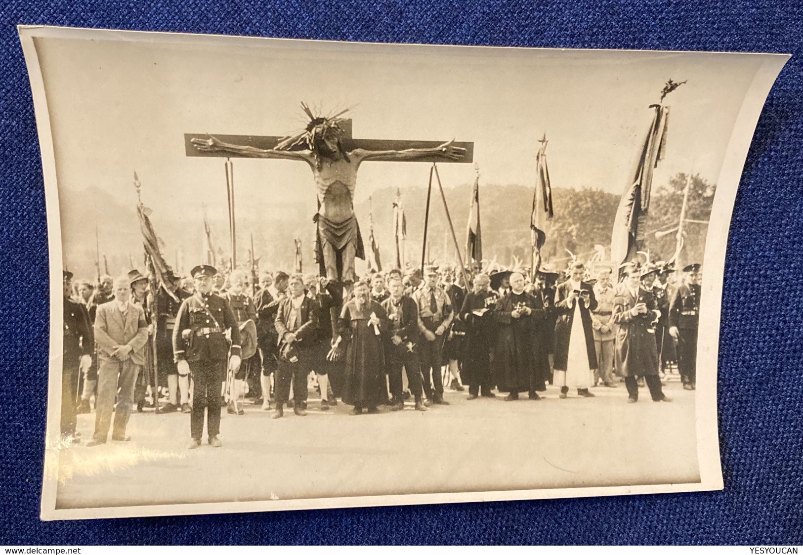 1933 WIEN KATHOLIKENTAG SCHÖNBRUNN Presse-Foto (Österreich Photo C.p Religion AK - Palacio De Schönbrunn