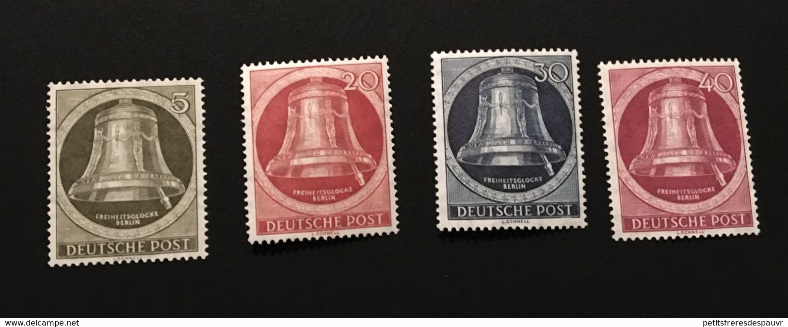 Allemagne Berlin - YT68 à 71 - Mi 75 To 79 - Neuf Sans Charnière ** - Cote 120E - Unused Stamps