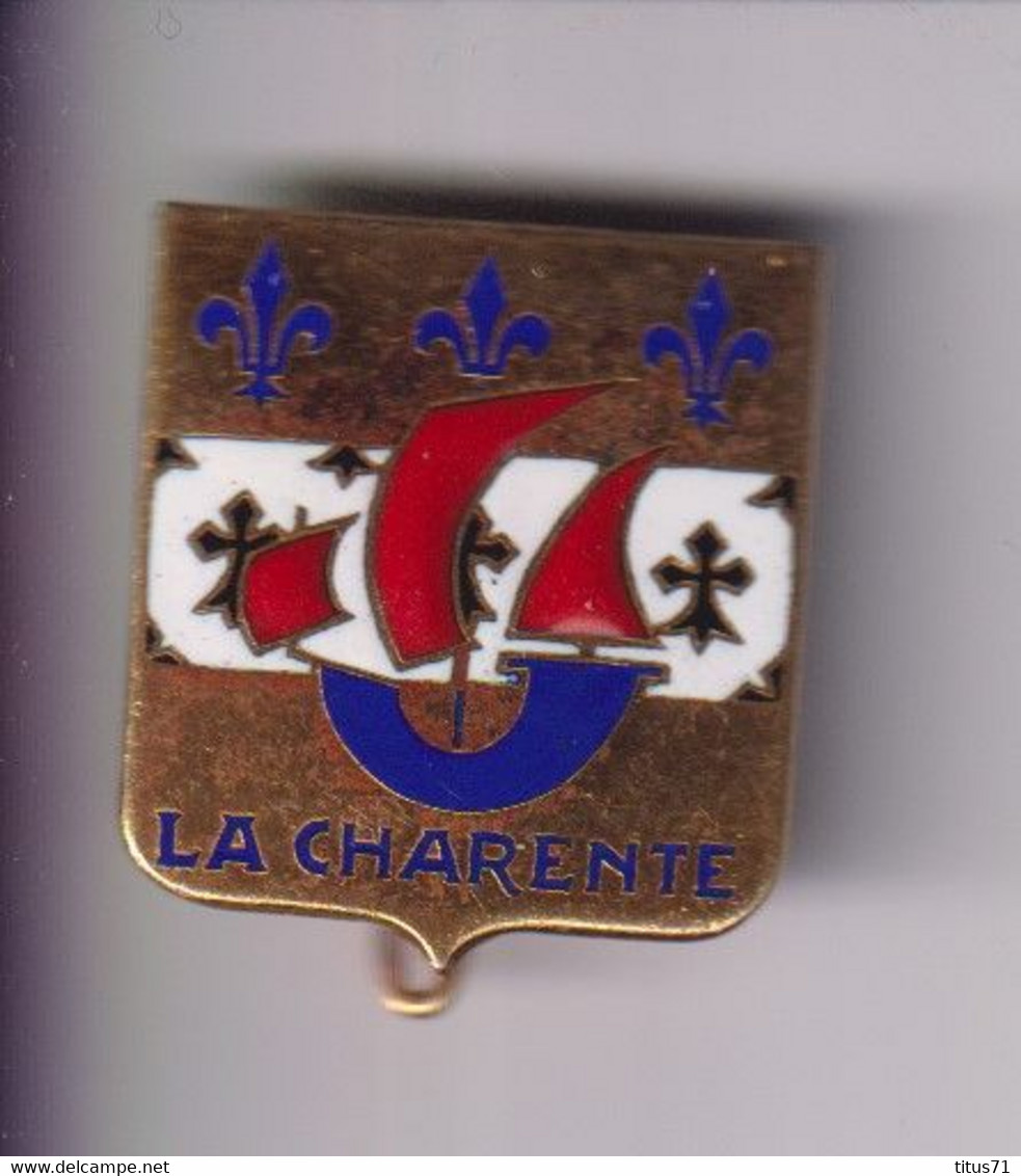 Insigne Pétrolier Ravitailleur La Charente - Drago Paris Nice - Rue Olivier Metra - Navy
