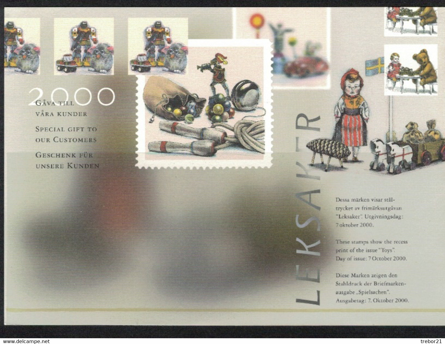 SUEDE  Yvert N ° 2178 / 2183 EN CARNET - Used Stamps
