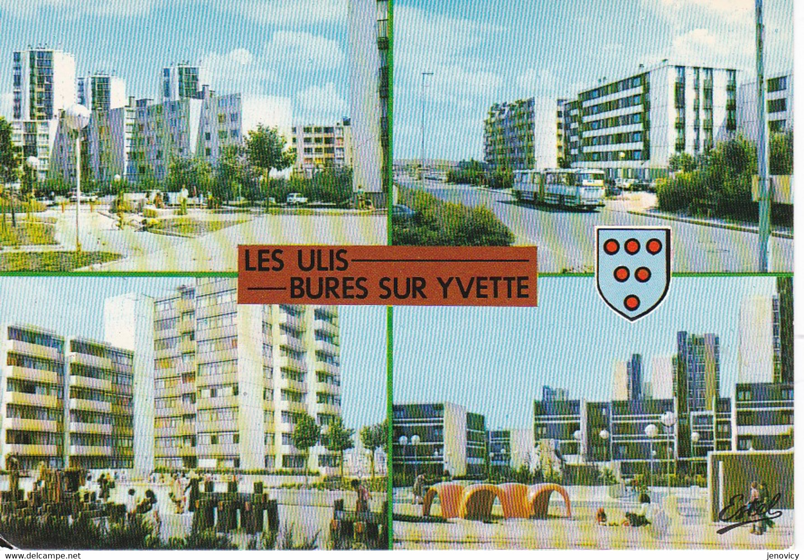 LES ULIS -BURES SUR YVETTE ,MULTI VUES COULEUR  REF 70245 - Les Ulis