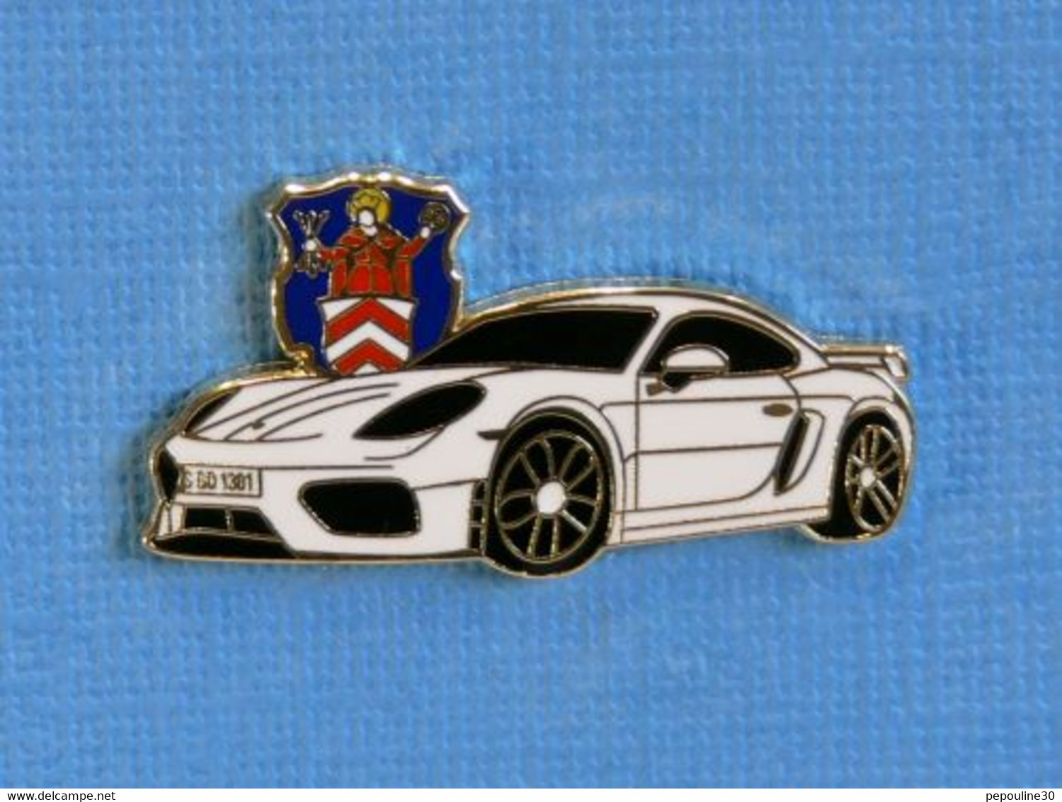 1 PIN'S //  ** PORSCHE 718 CAYMAN GT4 ** - Porsche