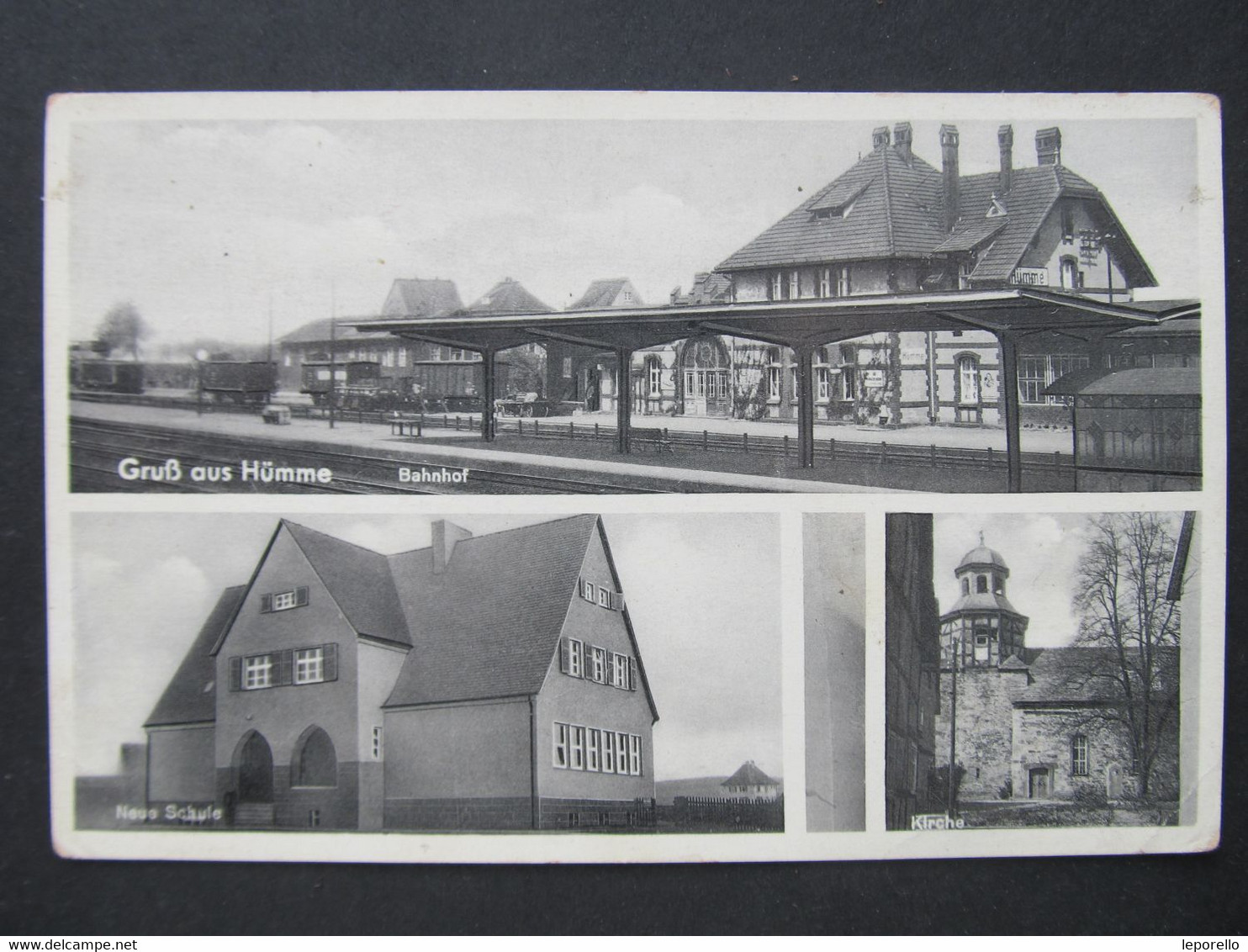 AK HOFGEISMAR HÜMME B. Bahnhof Ca.1940  //   D*48729 - Hofgeismar