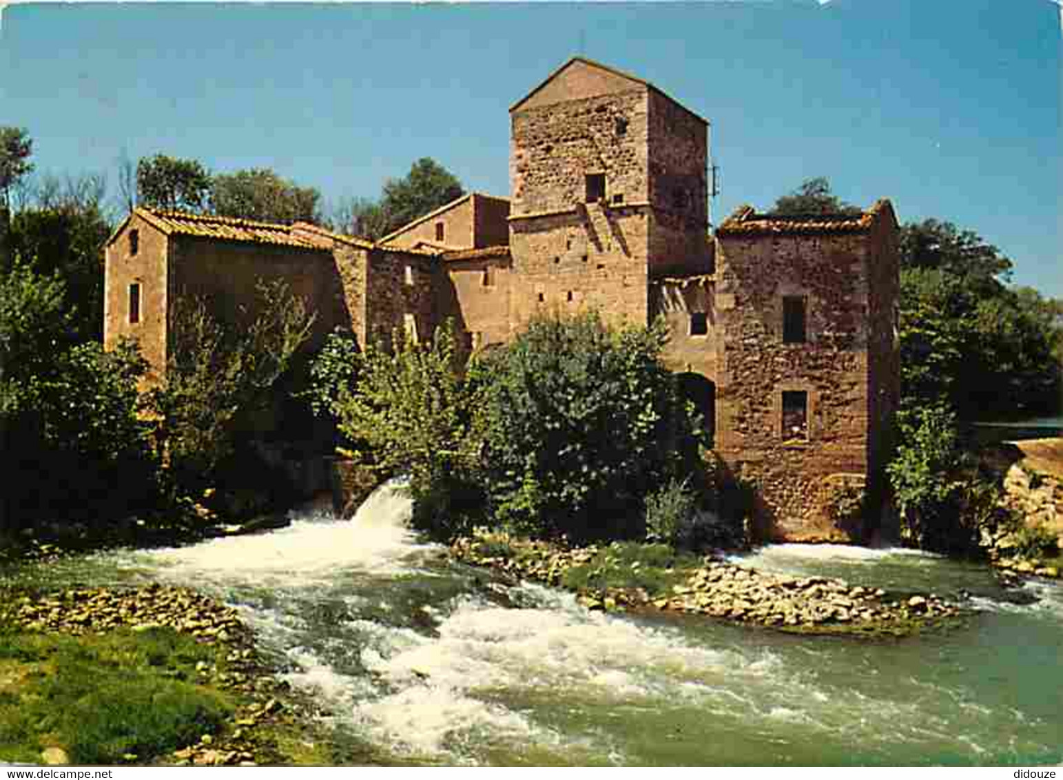 34 - Saint Thibery - Vieux Moulin Sur L'Hérault - Vieilles Pierres - Flamme Postale De Béziers - CPM - Voir Scans Recto- - Sonstige & Ohne Zuordnung