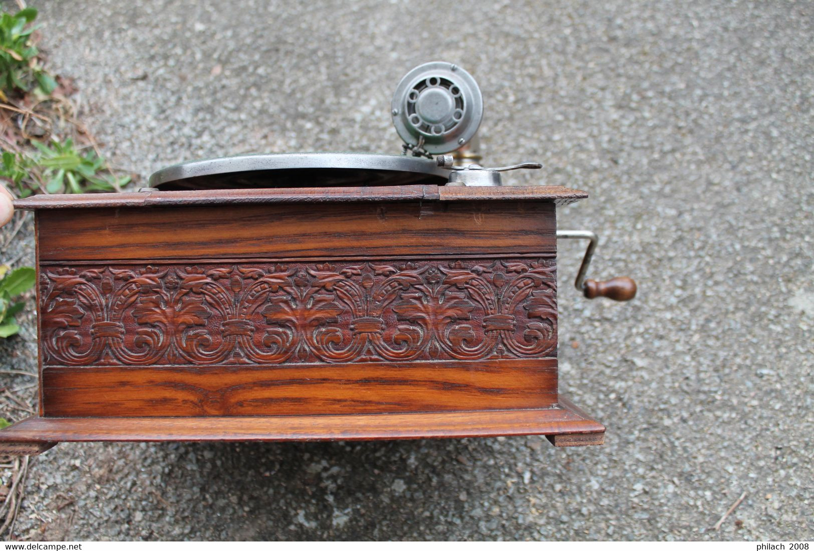 Gramophone Ancien , Caisse Bois - Apparatus