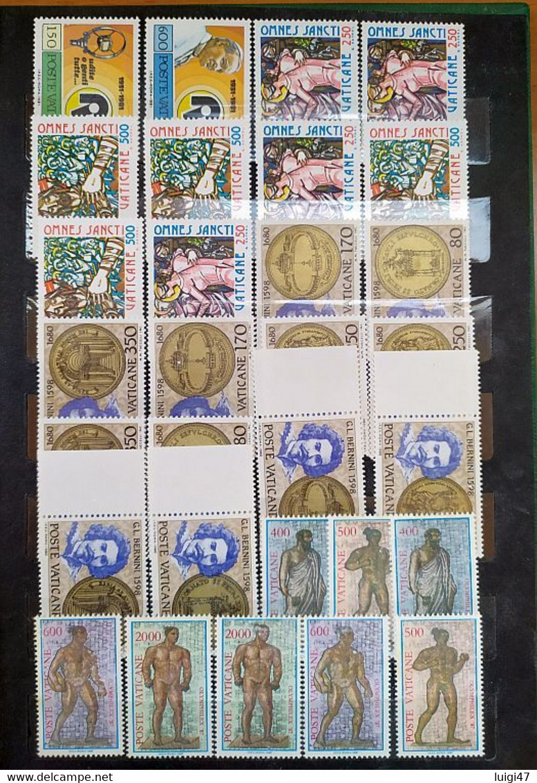 1968-1987 Accumulazione di francobolli nuovi