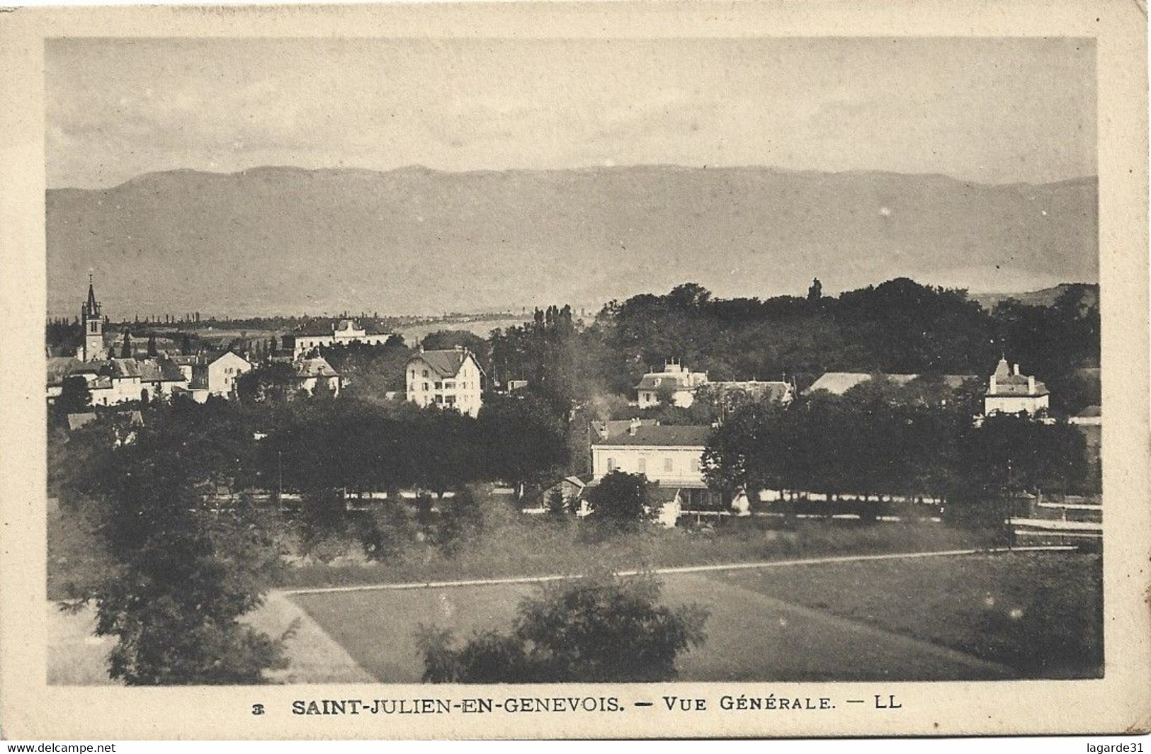 74 - SAINT-JULIEN-en-GENEVOIS. - Vue Generale - Saint-Julien-en-Genevois