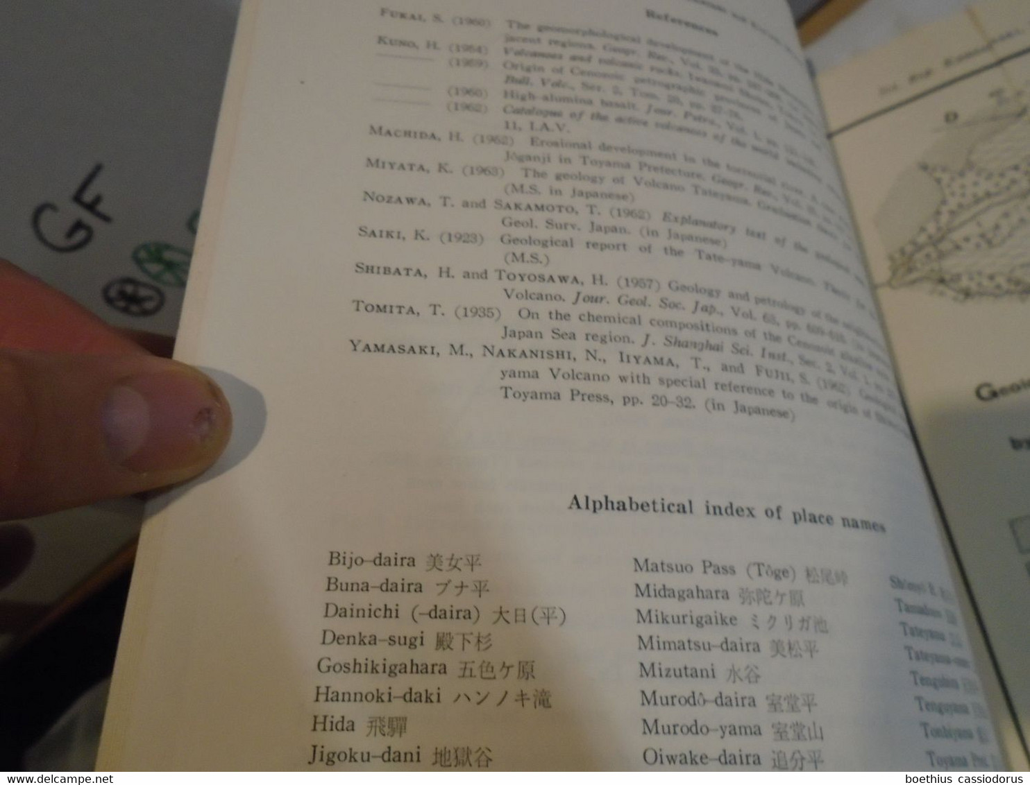 DOCUMENT RARE : HISTORY OF TATEYAMA VOLCANO 1966 MASAO YAMASAKI, NOBUHIRO NAKANISHII, KIN'ICHI MIYATA JAPON - Earth Science