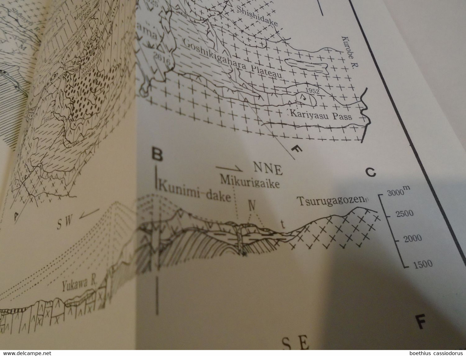 DOCUMENT RARE : HISTORY OF TATEYAMA VOLCANO 1966 MASAO YAMASAKI, NOBUHIRO NAKANISHII, KIN'ICHI MIYATA JAPON