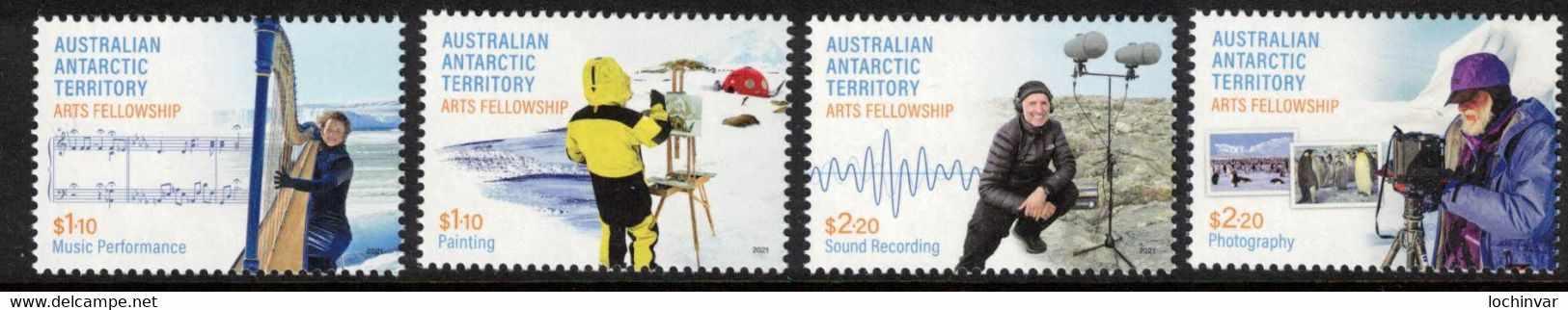 AAT, 2021 ARTS FELLOWSHIP 4 MNH - Unused Stamps