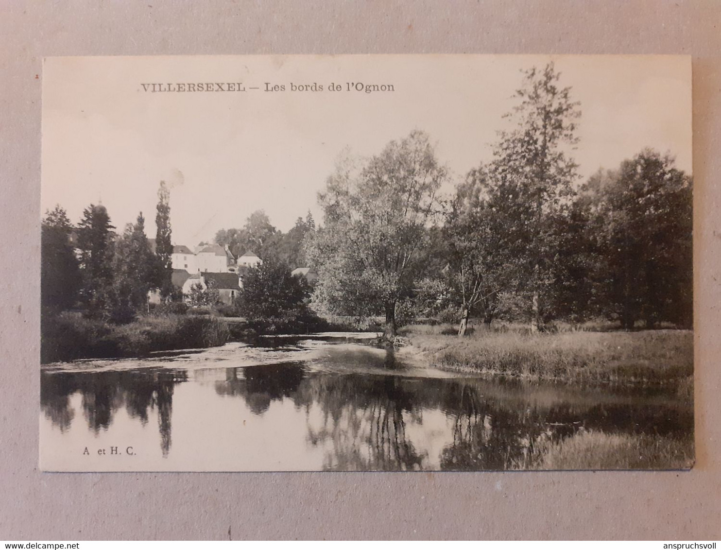 CPA - 70 - VILLERSEXEL - Les Bords De L'Ognon - Autres & Non Classés