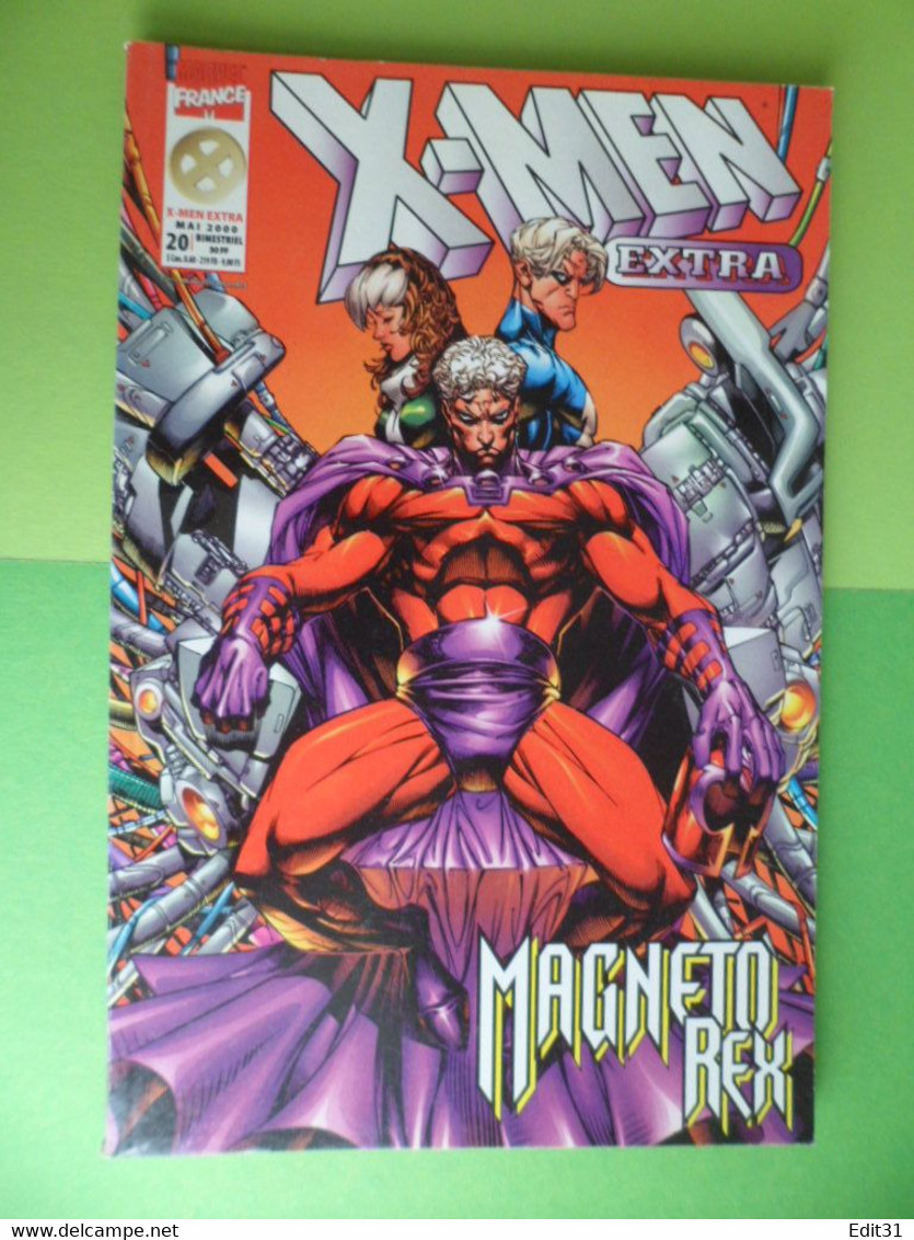 XMEN  Extra  Magneto Rex  - N° 20 -  Mai 2000 - Marvel - Comics - Panini - XMen