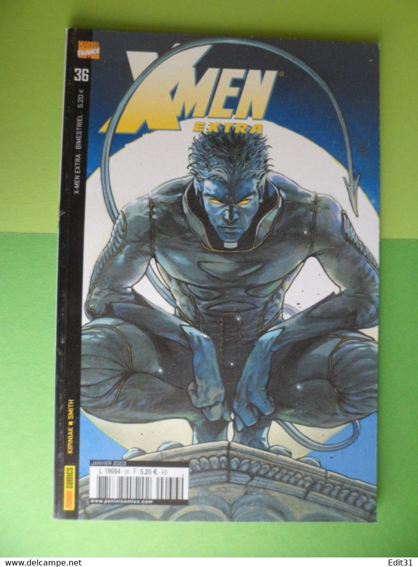 XMEN  Extra  - N° 36 -  Janvier 2003 - Marvel - Comics - Panini - XMen