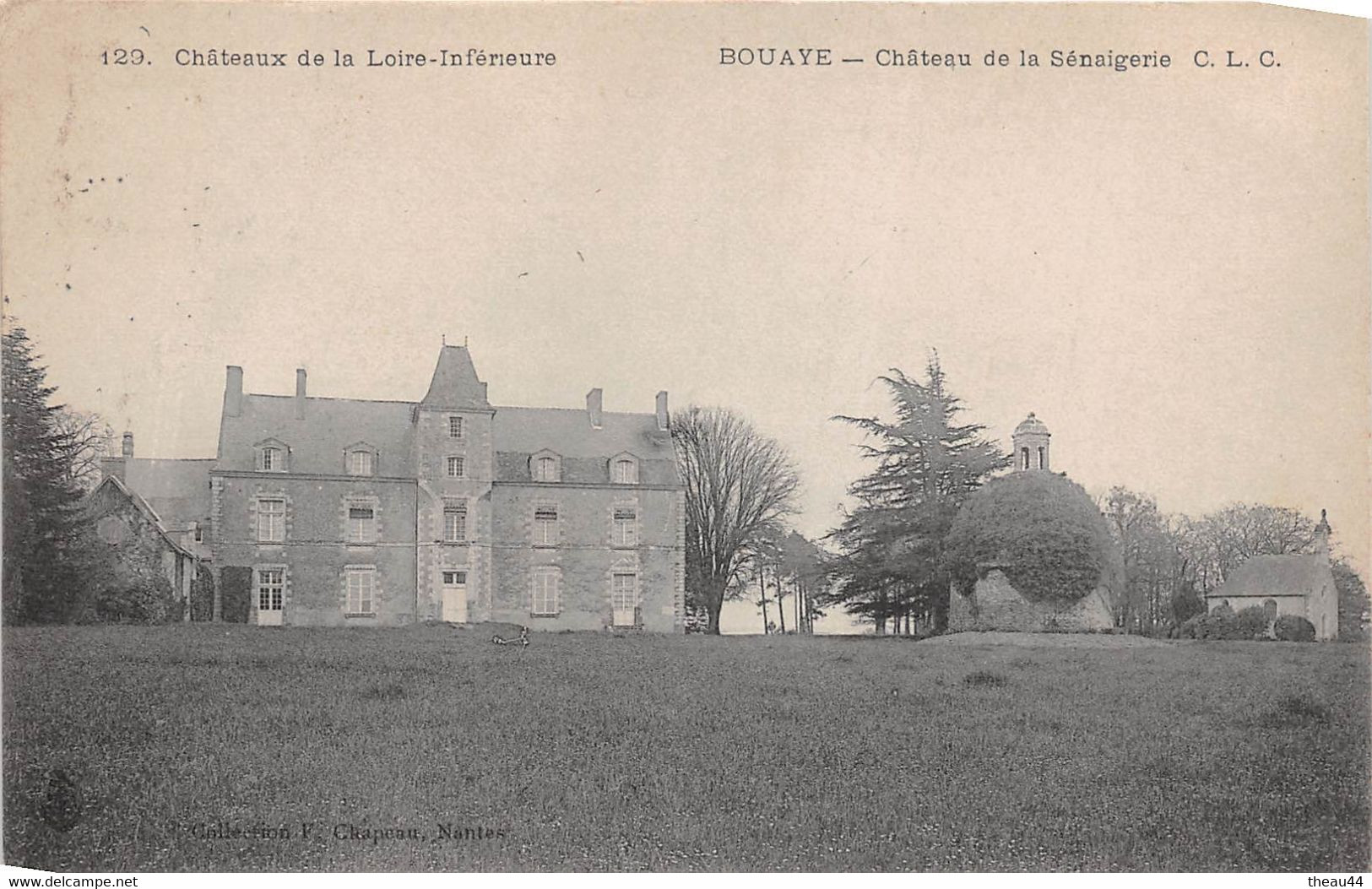 ¤¤  -   BOUAYE    -   Chateau De La Sénaigerie   -  Chateaux De La Loire-Inférieure          -  ¤¤ - Bouaye