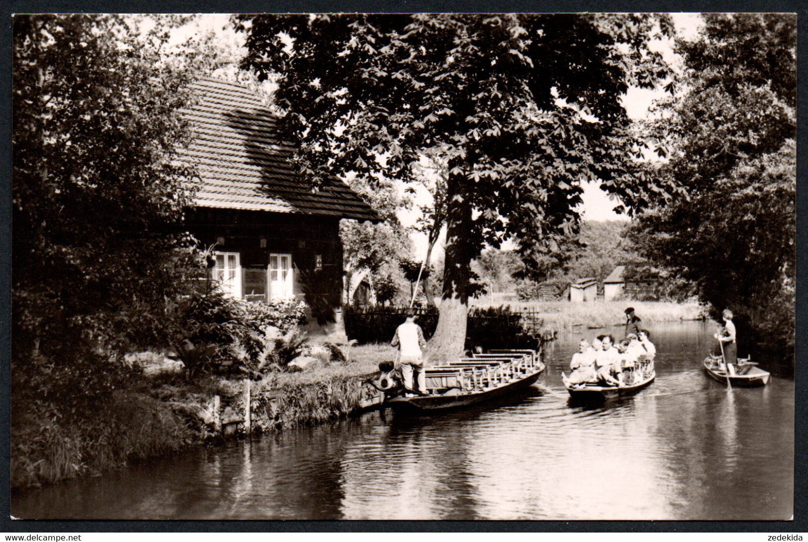 E8923 - Spreewald Blotach - Verlag Reichenbach Sonderstempel Burg - Luebben (Spreewald)