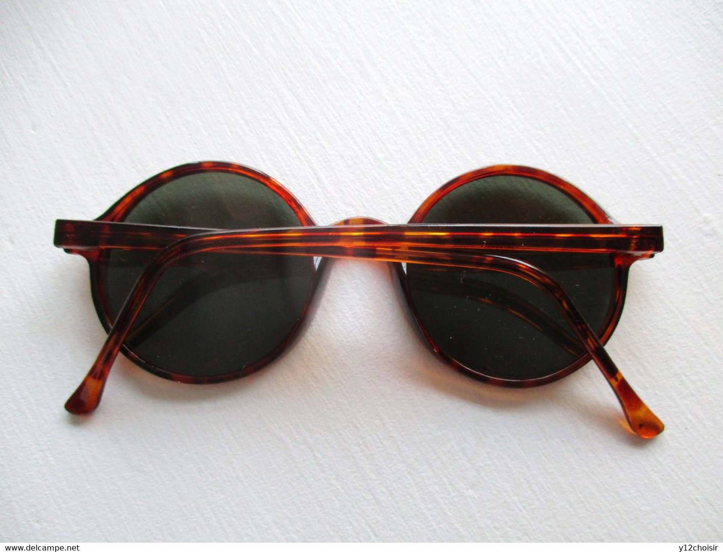 LUNETTES DE SOLEIL NEUVES RONDES TEINTE ECAILLE - Sun Glasses