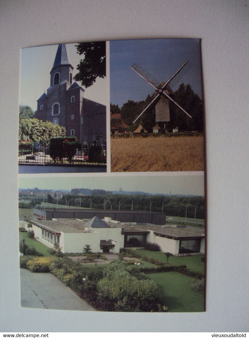 SINT-MARTENS-LATEM  St.-Aldegondiskerk (Deurle) - Windmolen - Museum Van Deinze En De Leiestreek - Sint-Martens-Latem