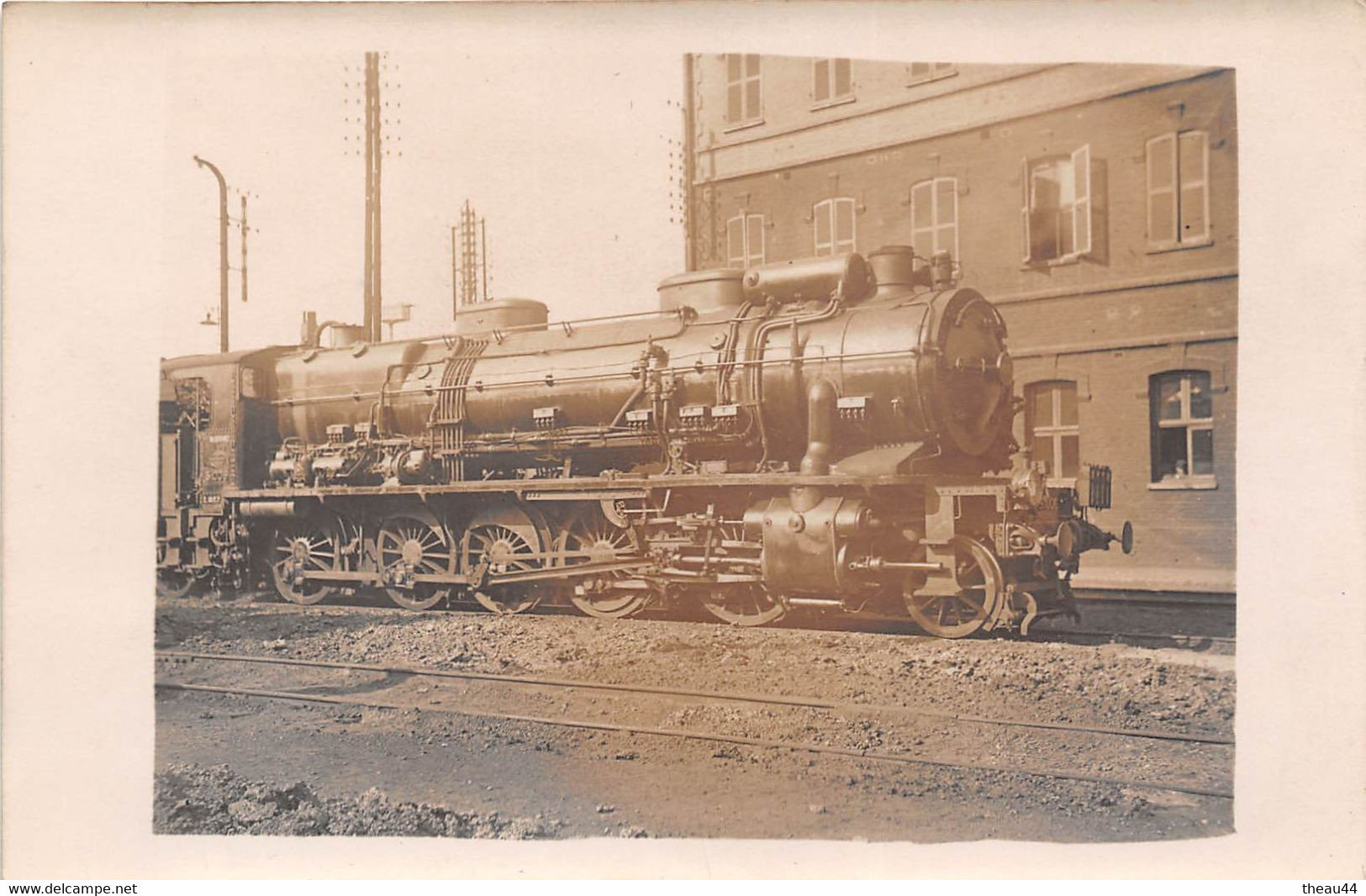 ¤¤  -    Carte-Photo  -  Locomotive N° " 5008 "   -  Gare      -  ¤¤ - Zubehör