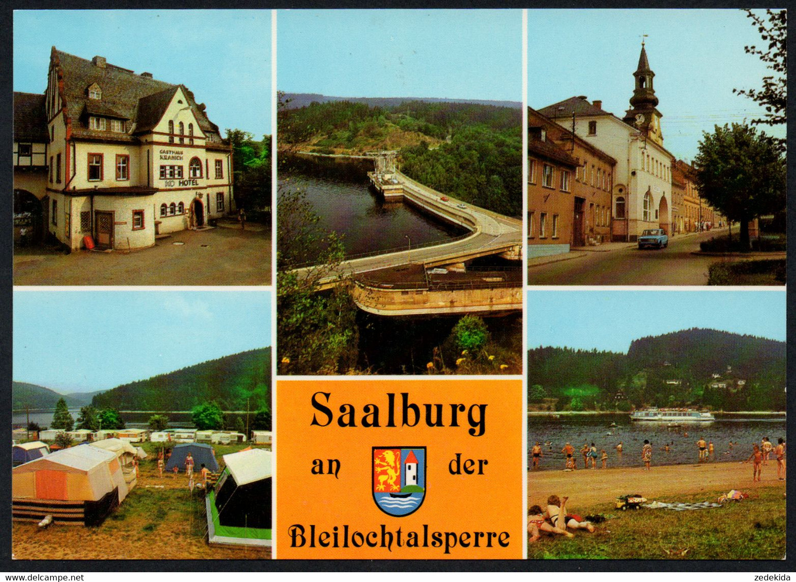 E8946 - Saalburg Bleilochtalsperre - Auslese Bild Verlag - Ebersdorf