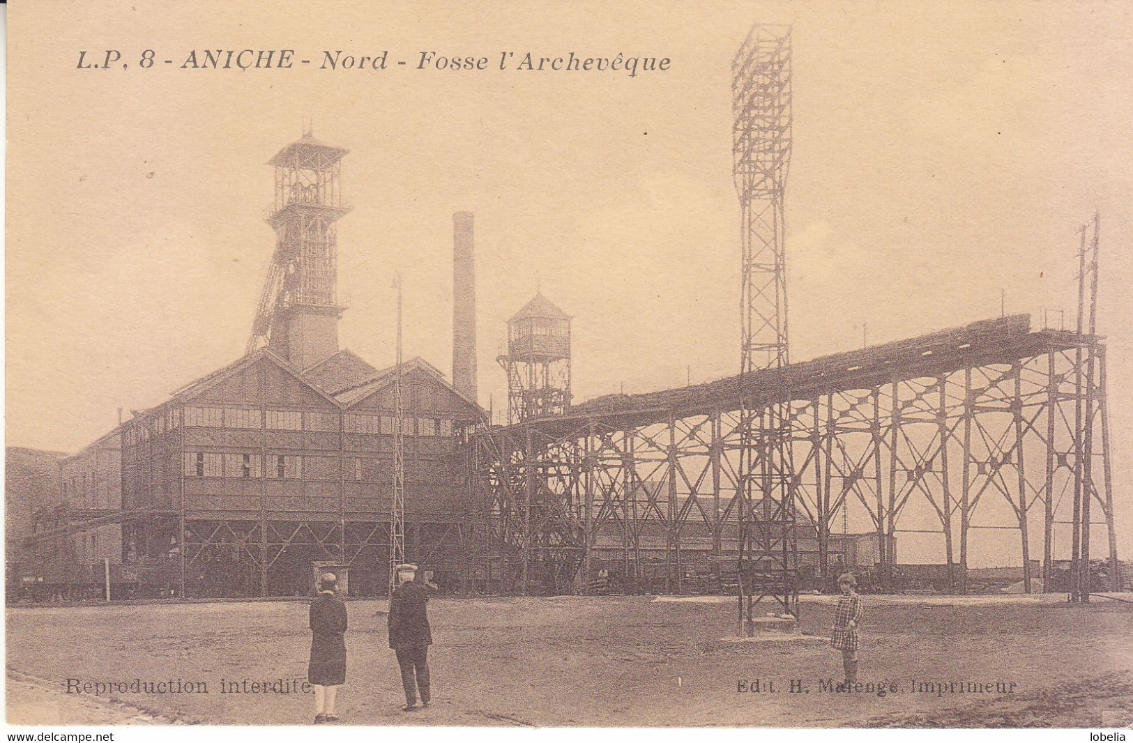 ANICHE - Nord - Fosse L'Archevêque - Autres & Non Classés