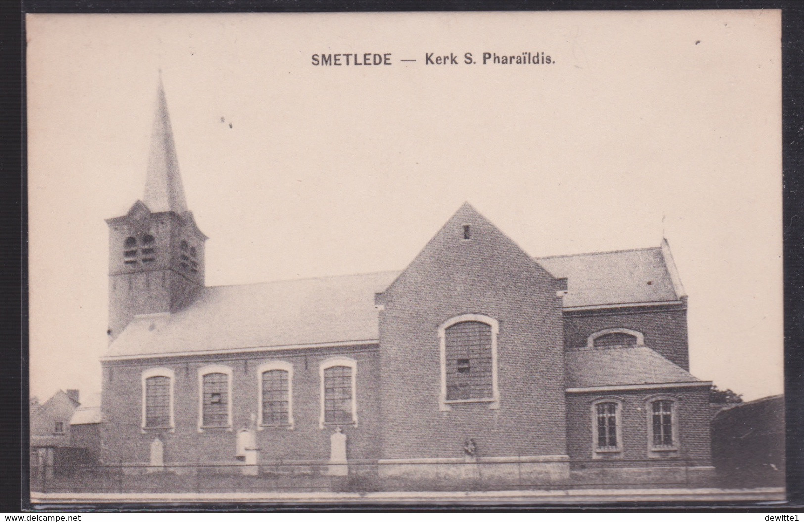 SMETLEDE.  Kerk S.Pharaïldis - Lede