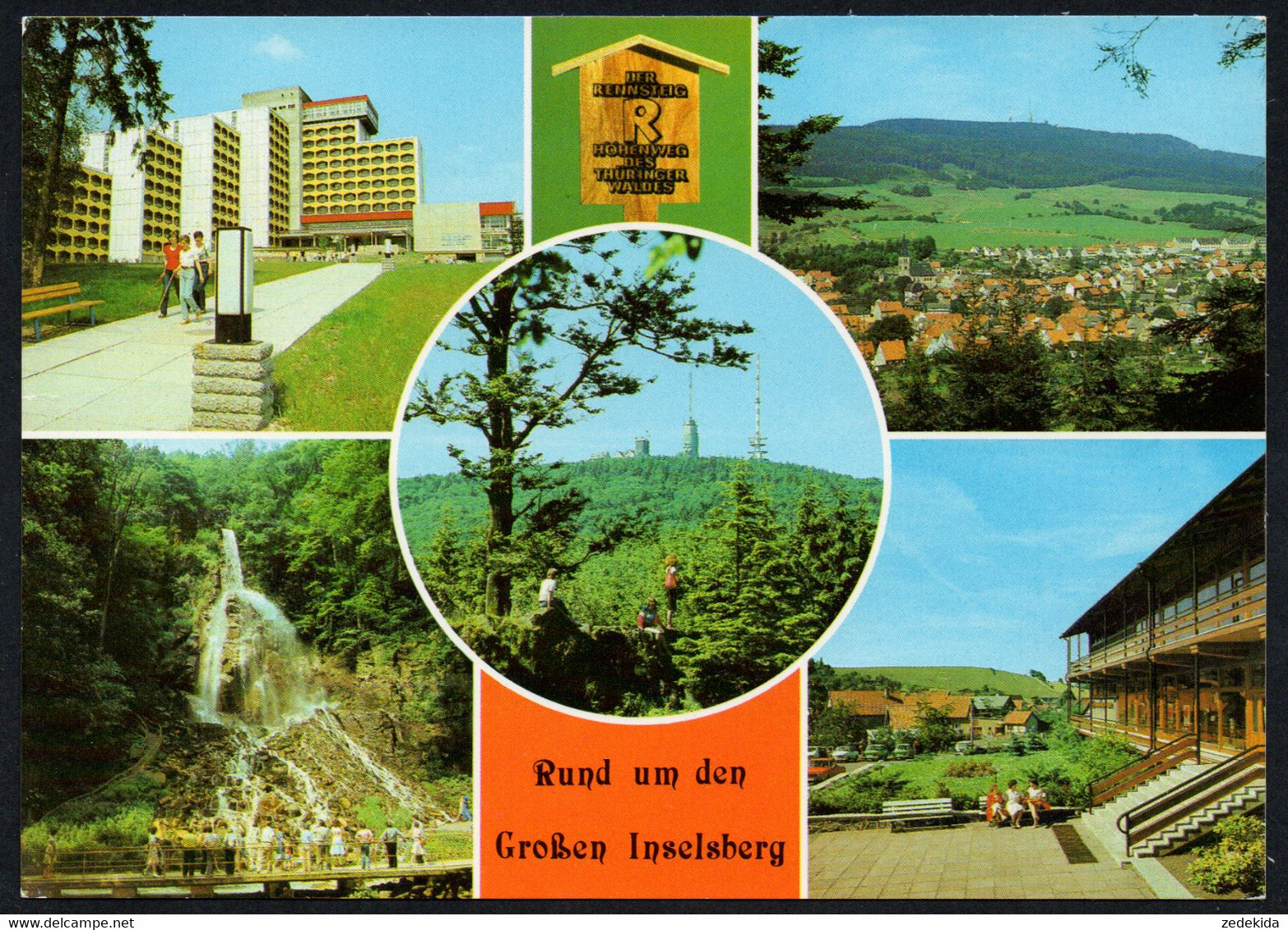 E8961 - Inselsberg FDGB Heim August Bebel Brotterode Fischbach - Auslese Bild Verlag - Waltershausen