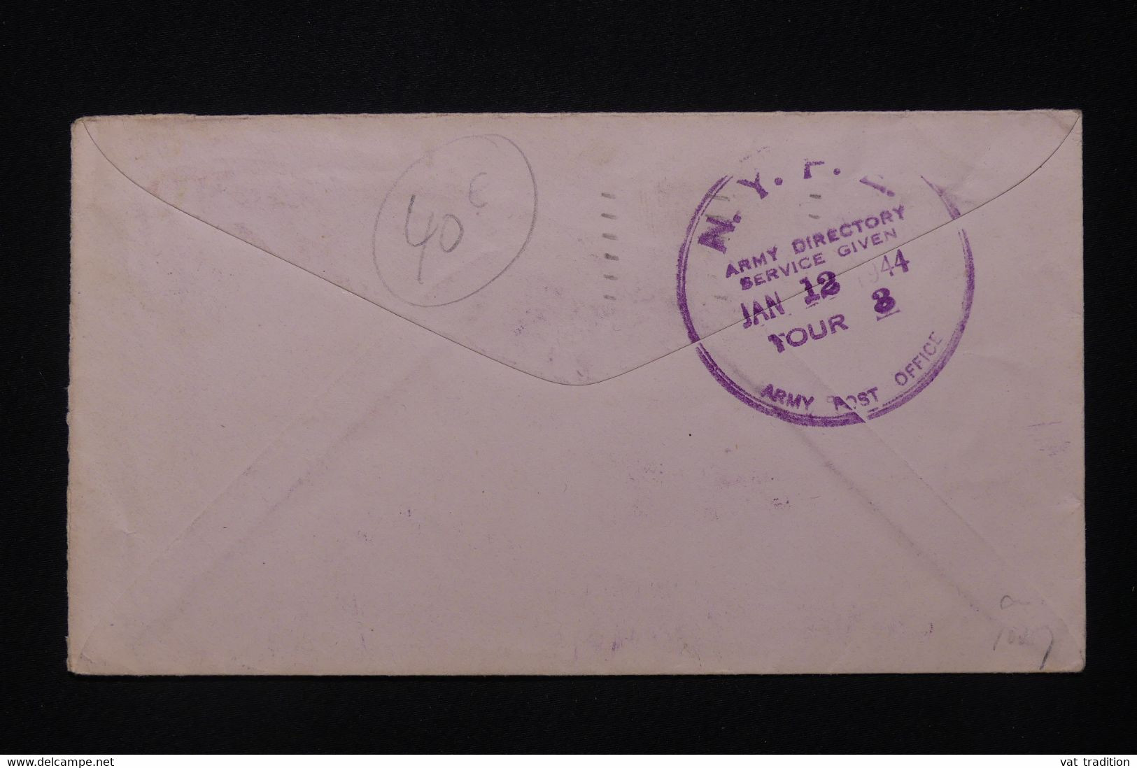 ETATS UNIS - Entier Postal + Complément De Lawrence Pour Un Soldat En 1944 Et Retour, Voir Au Dos - L 90914 - 1941-60