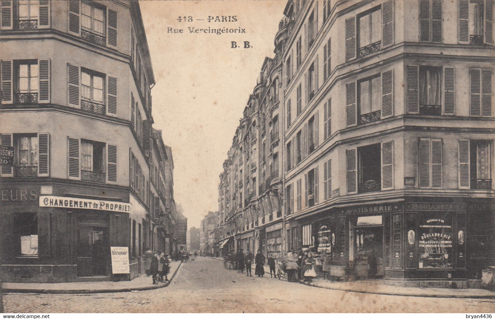 75 - PARIS 14°arrondissement - COMMERCES RUE VERCINGETORIX - VOIR SCANS - Arrondissement: 14