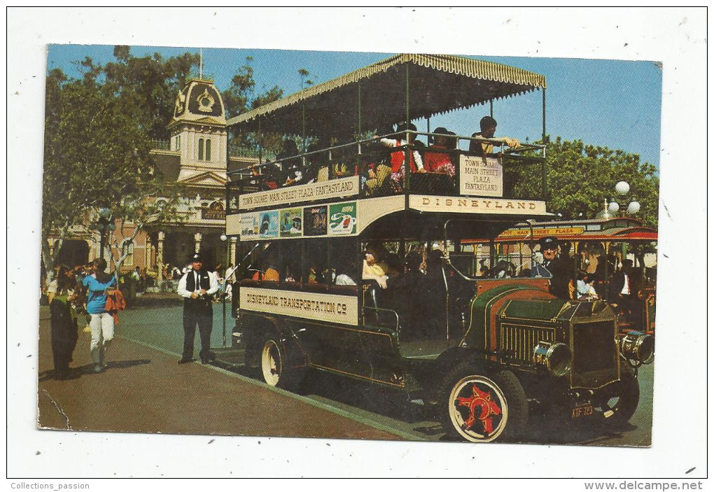 G-I-E , Cp , Automobiles , Bus & Autocars , DISNEYLAND OMNIBUS , Voyagée - Autobus & Pullman