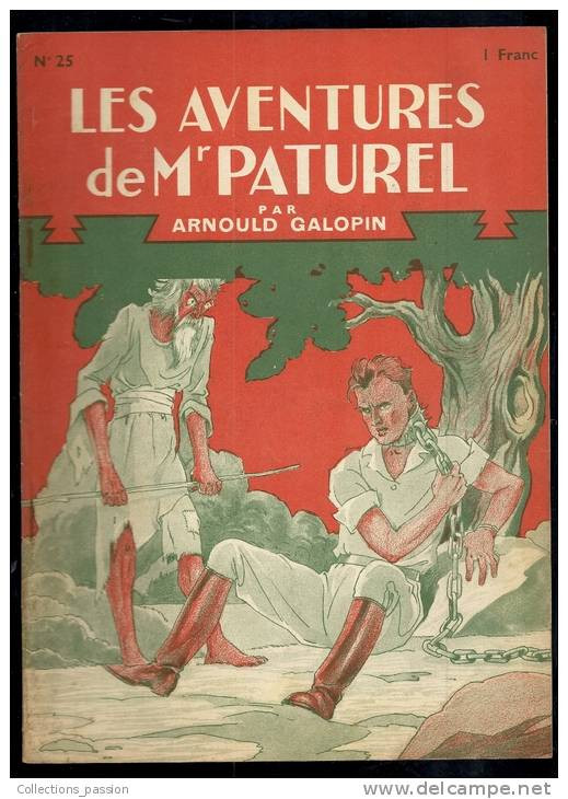 Livres D'aventures - Les Aventures De Mr Paturel - André Galopin - N° 25 - Le Collier De Fer - Frais De Port  : € 1.95 - Autres & Non Classés