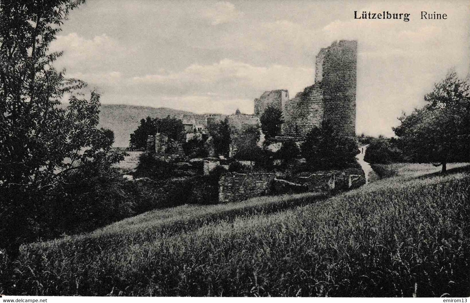Luxembourg Lützelburg Ruine - Otros & Sin Clasificación