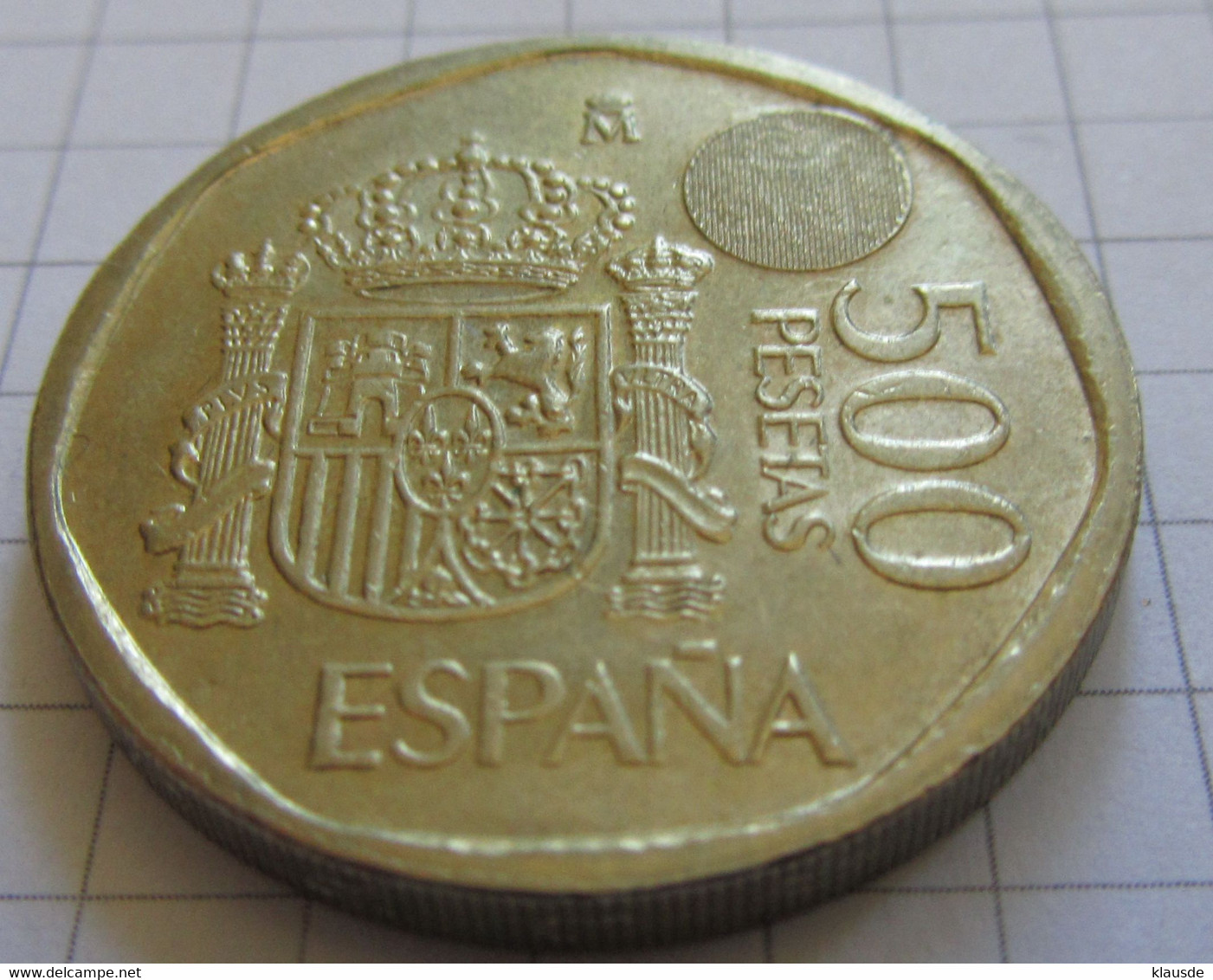 500 Peseta Umlaufmünze 2000 Spanien Juan Carlos + Sofia - 500 Pesetas