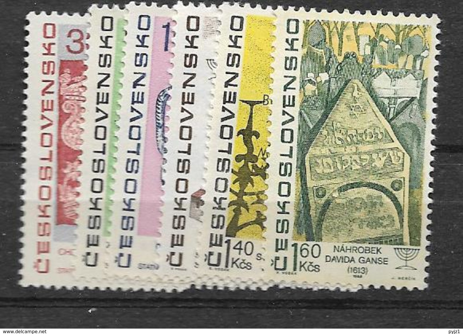 1967 MNH  Tschechoslowalei, Postfris** - Unused Stamps