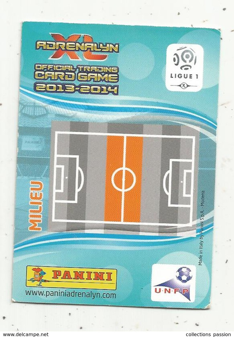 Football , Trading Card , Carte , ADRENALYN XL , 2014-2015 ,PANINI , Mathieu VALBUENA , 2 Scans - Trading Cards