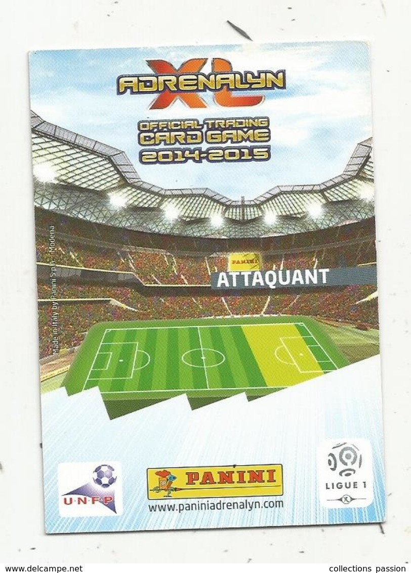 Football , Trading Card , Carte , ADRENALYN XL , 2014-2015 ,PANINI , Salomon KALOU , 2 Scans - Trading Cards