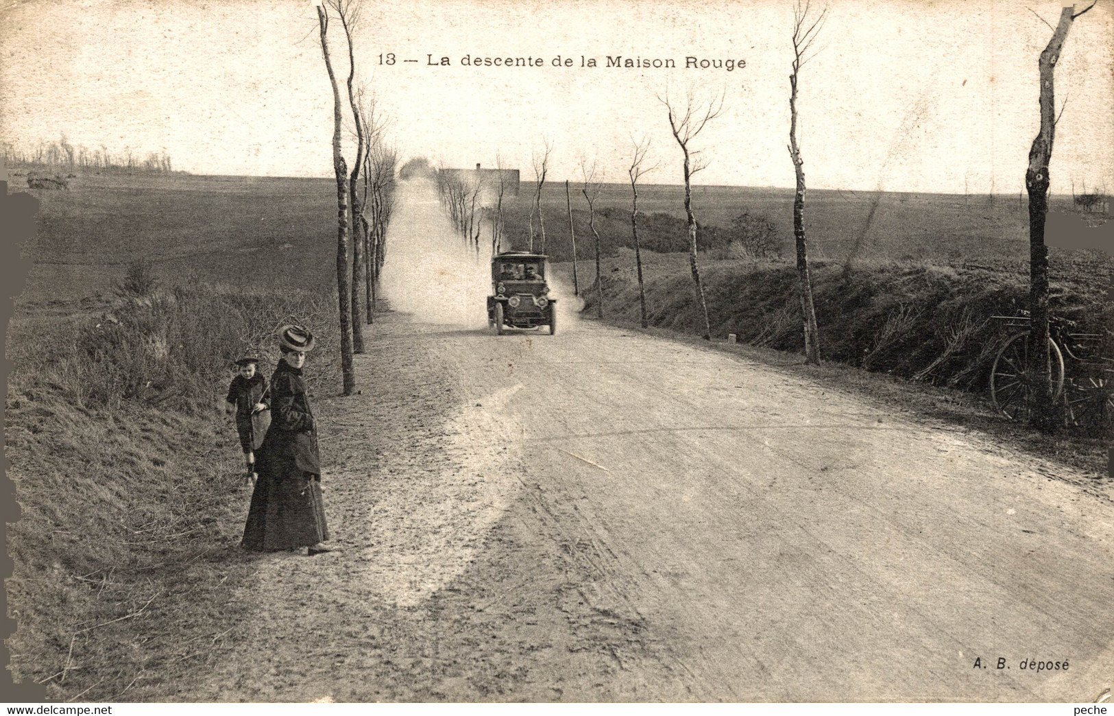 N°79128 -cpa La Descente De La Maison Rouge - Rally Racing