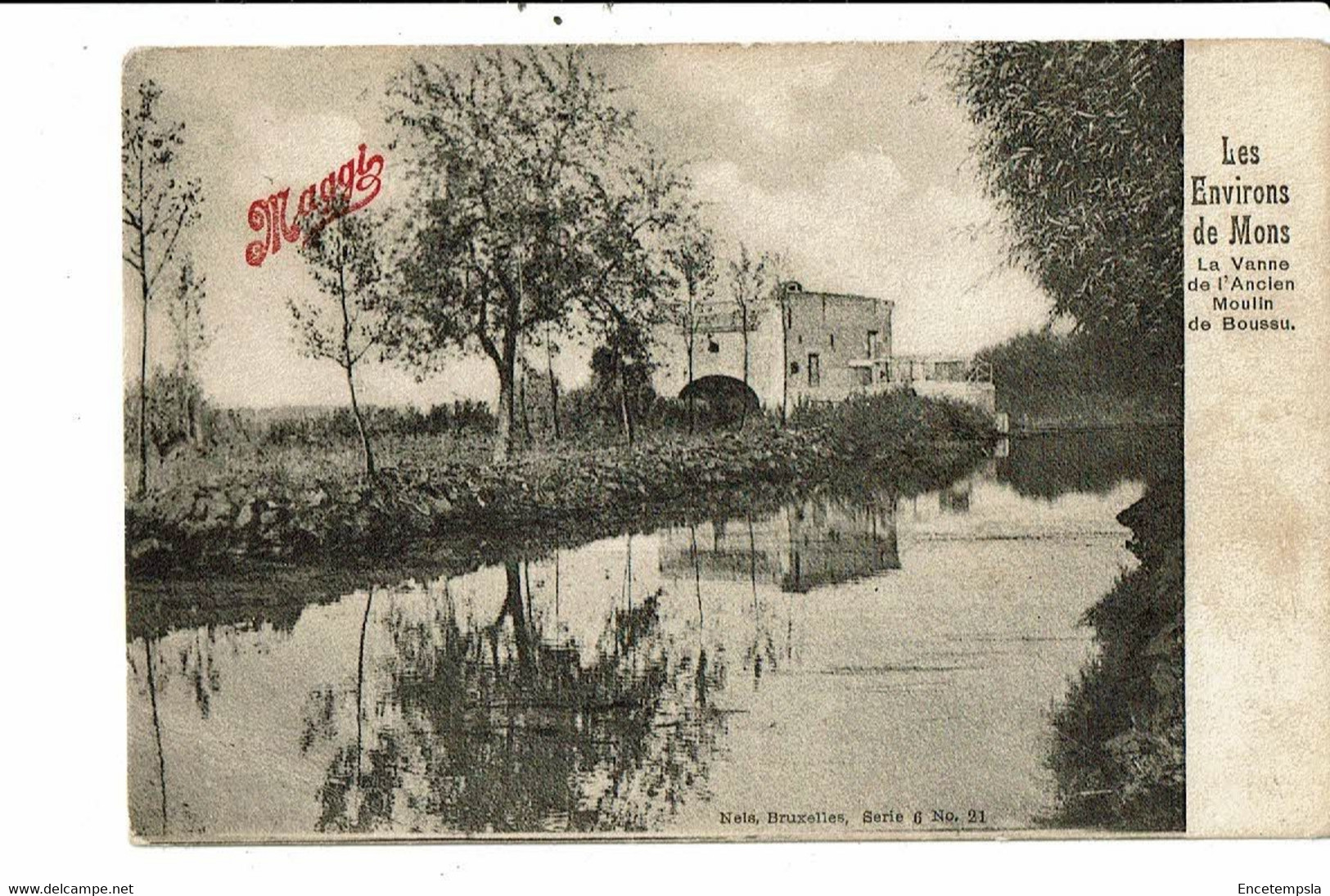 CPA-Carte Postale-Belgique-Boussu La Vanne De L'ancien Moulin  -VM28390 - Boussu