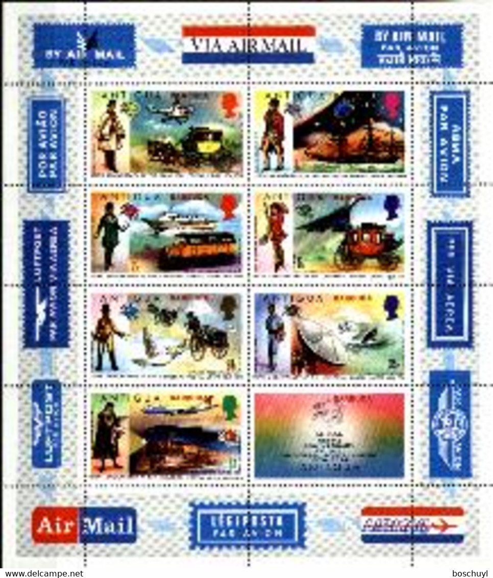 Barbuda, 1974, UPU, Universal Postal Union, United Nations, MNH, Michel Block 6 - Barbuda (...-1981)