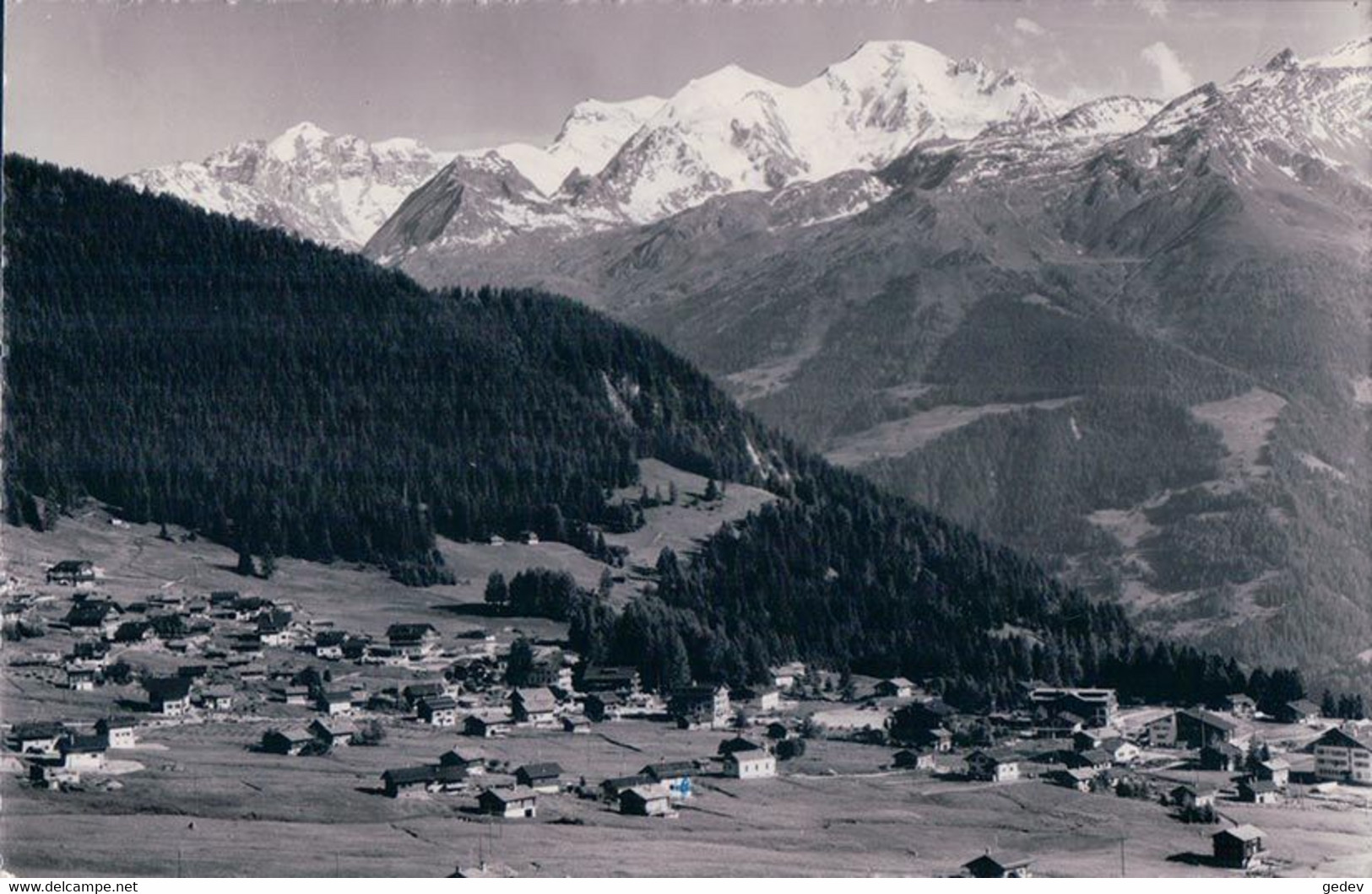 Val De Bagnes, Verbier VS Et Le Grand Combin (7143) - Bagnes