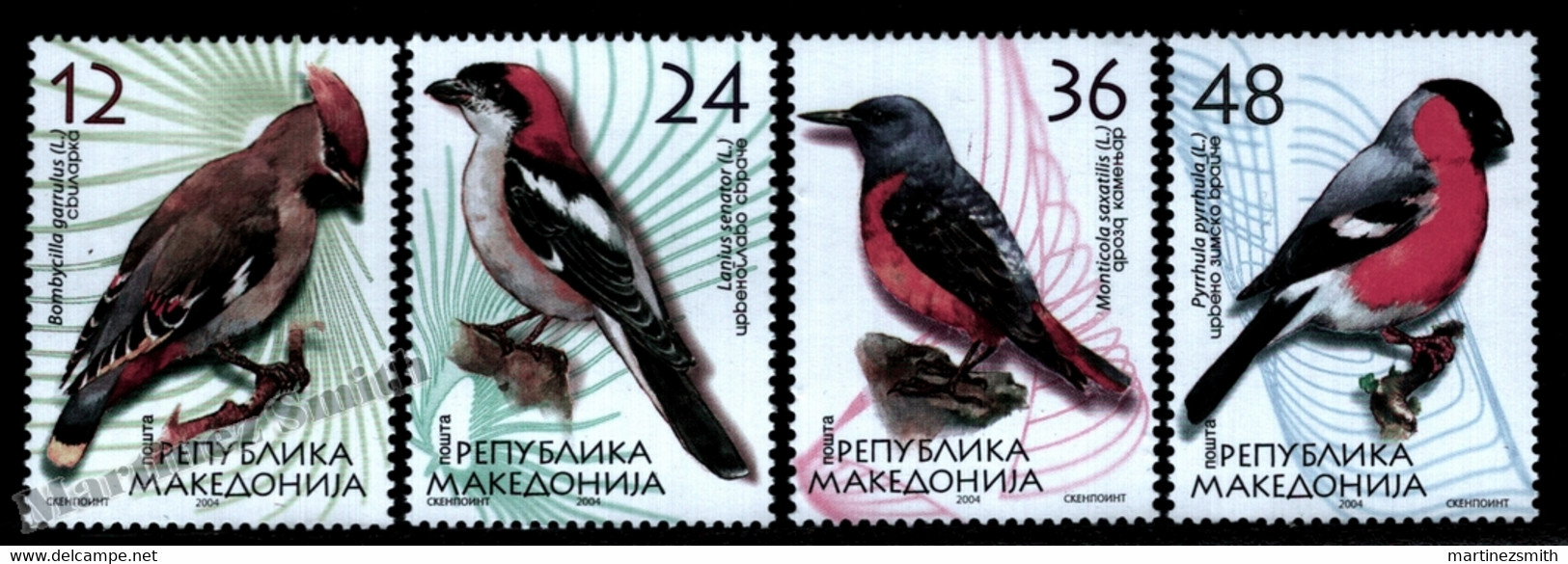 Macedoine - Macedonia 2004 Yvert 320-23, Fauna, Birds - MNH - Macedonia Del Norte