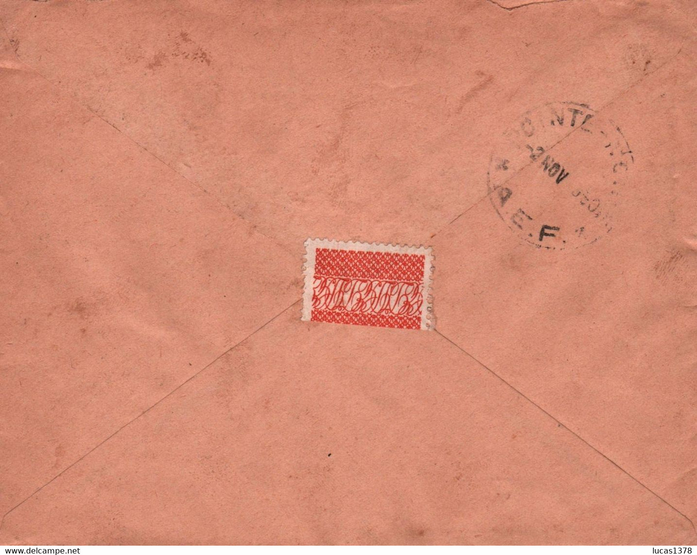 AEF / CONGO / LETTRE DEPART POINTE NOIRE POUR LYON 1950 / - Briefe U. Dokumente